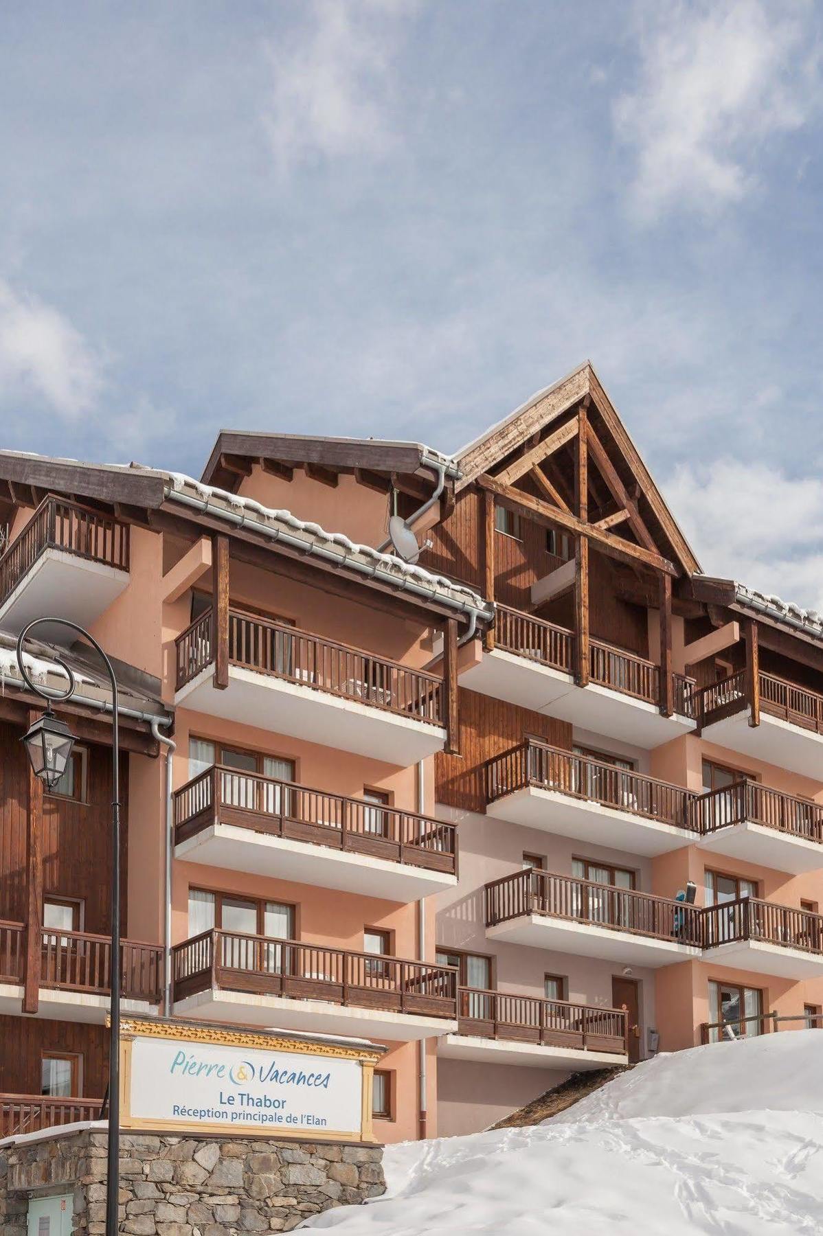 Residence Pierre & Vacances Le Thabor Valmeinier Exterior foto