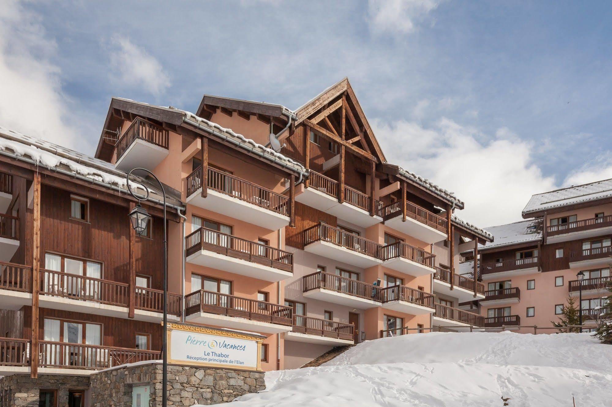 Residence Pierre & Vacances Le Thabor Valmeinier Exterior foto